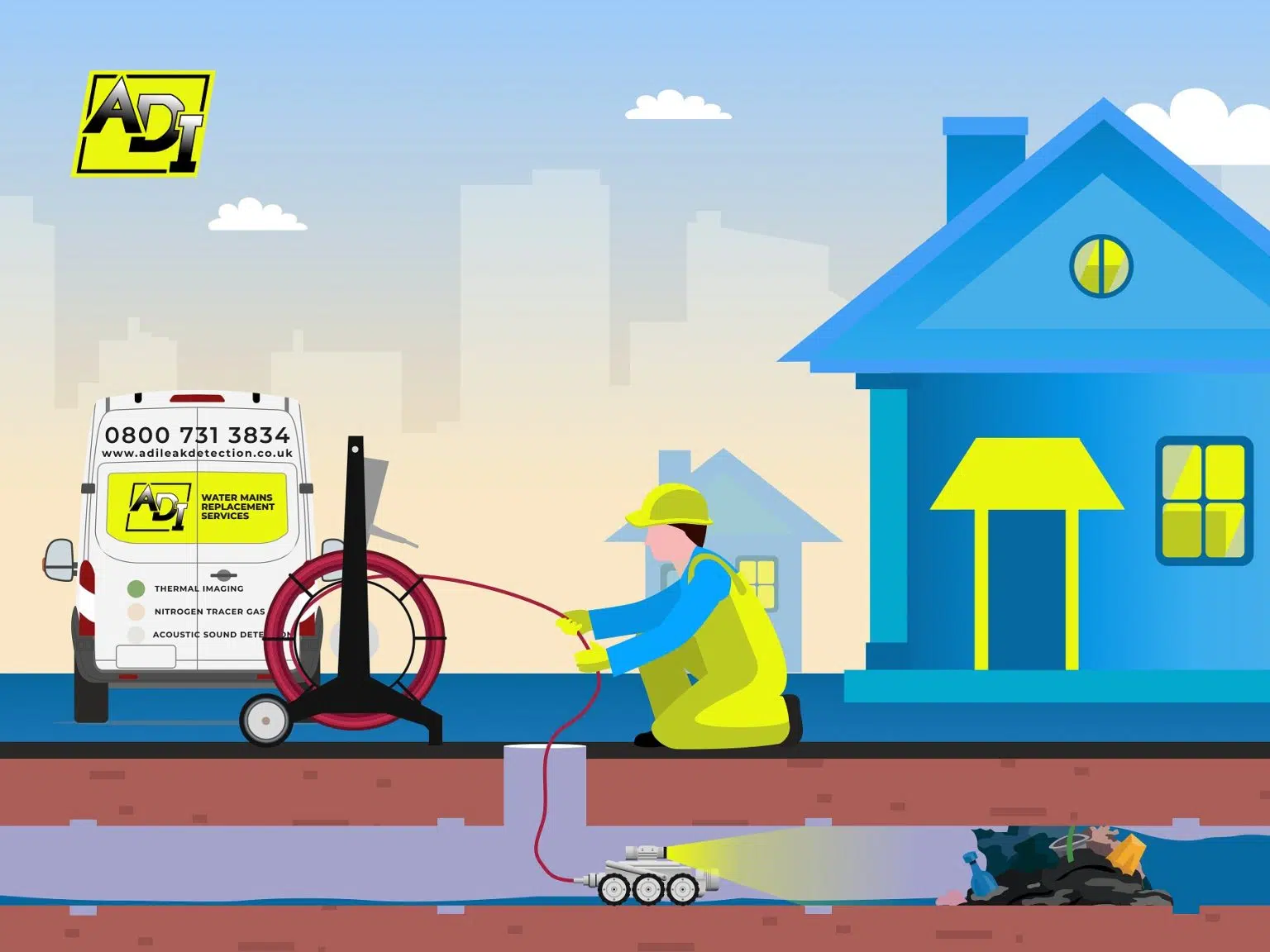 Drainage CCTV Surveys & Investigations Ruislip